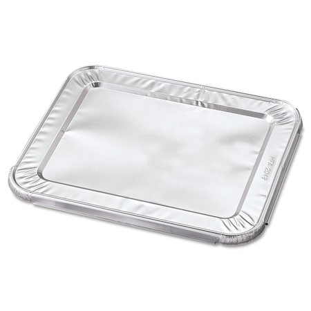 Hfa Steam Pan Foil Lids, Fits Half-Size Pan, 12.27 x 10.44, 100PK 204930